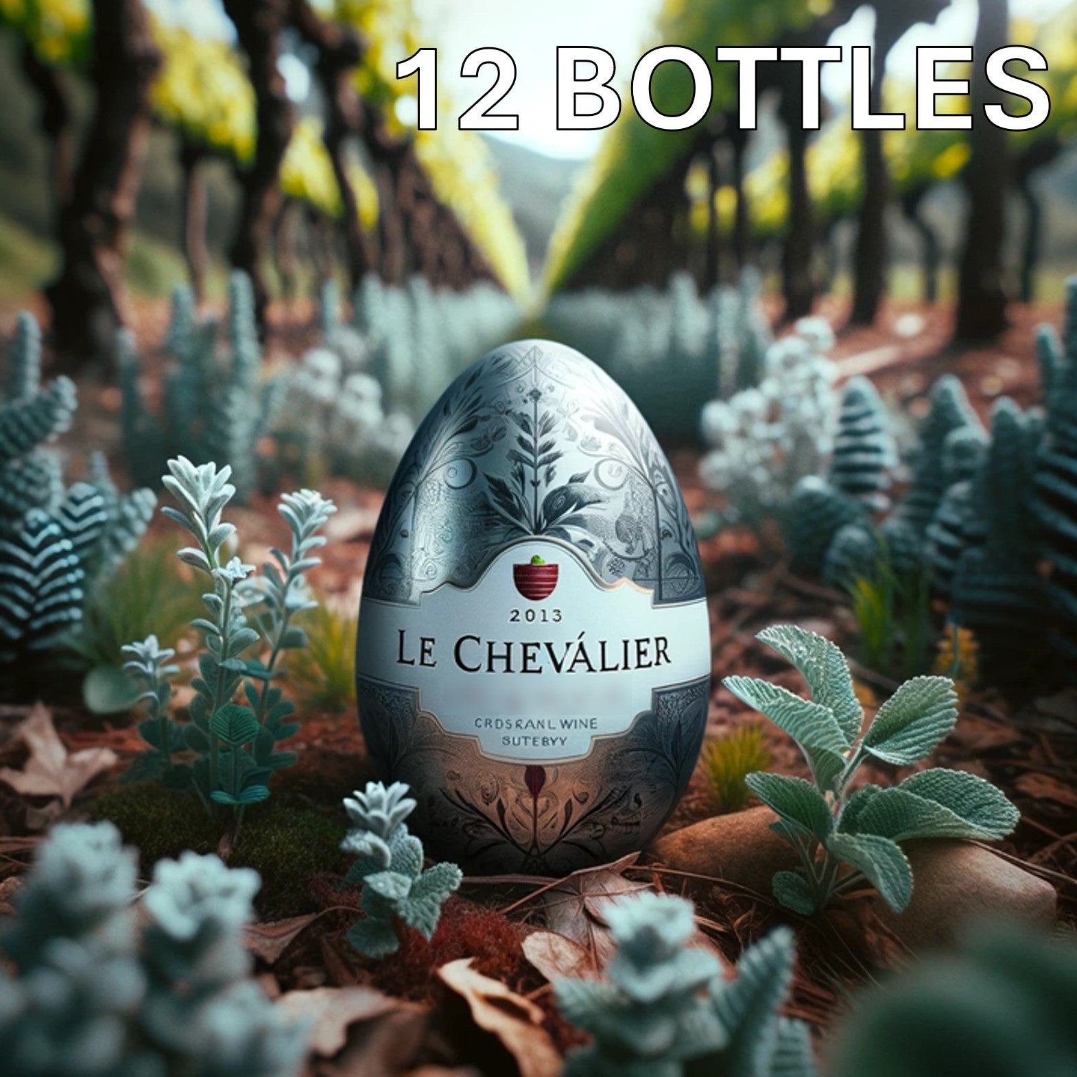 12 pack - '2013 Le Chevalier' - Easter Egg Hunt