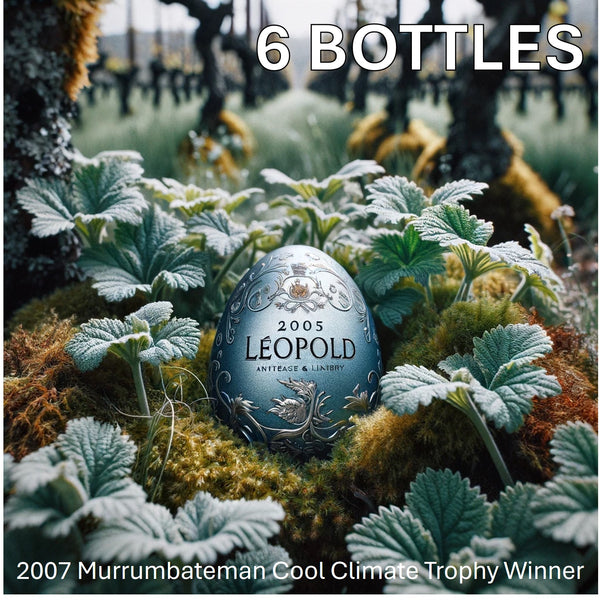 6 pack 2005 'Leopold' Shiraz Viognier Easter Egg Hunt De